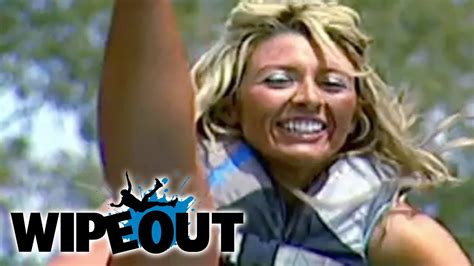 uncensored wipeout|Policewoman Slips Up .
